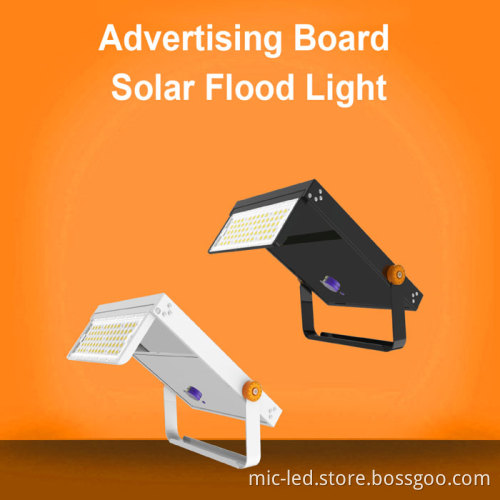 High Quality Solar Reflector Light Billboard Flood Light - Waterproof 30W 40W 50W 60W Outdoor Solar Flood Light